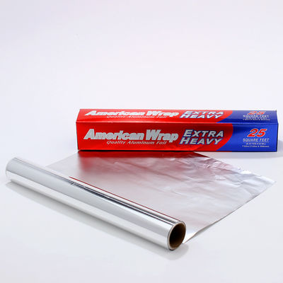 Servizio Food Grade Aluminum Tin Foil Roll con finitura argentina e larghezza personalizzata