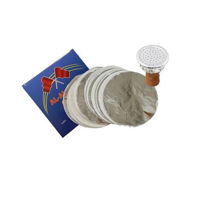 Carta di stagno Shisha Hookah Carbone di legna Carta di alluminio con trattamento composito