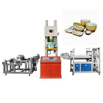8000 KG macchina automatica per la produzione di piatti in foglio di alluminio per la perforazione dei contenitori alimentari