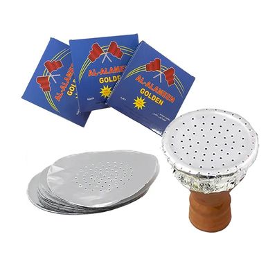 Hookah Silver Aluminum Foil Sheet Shisha con dimensioni personalizzate e materiale resistente