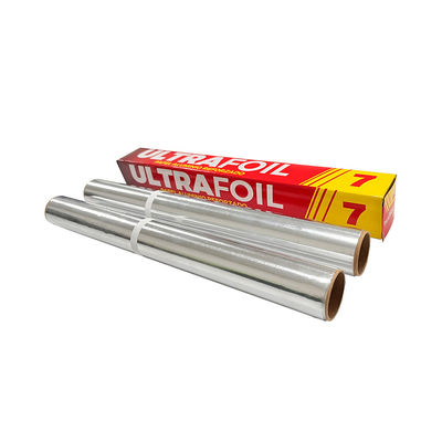30cm 45cm Grado alimentare Formaggio torrefazione Bbq Rollo di carta di foglio di alluminio riciclabile con tagliatore