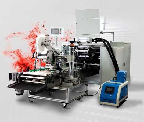 Macchina di riavvolgimento di fogli di alluminio completamente automatica con pannello tattile Weinview e utilizzo