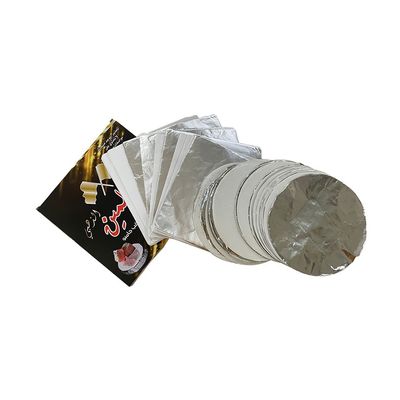 Spessore personalizzato 8011 Legatura di alluminio Shisha Rollo o foglio per uso di narghilè