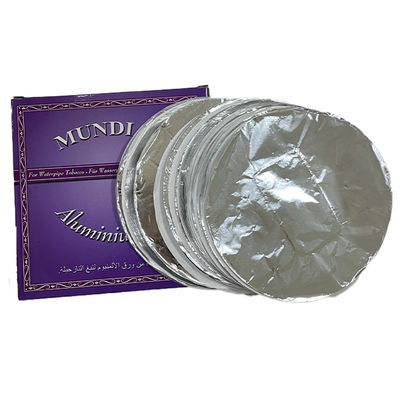32micr 30micr 20micr 40micr 45micr Narghilè Shisha Foil Foil di alluminio Carbone di legno Paper di narghilè