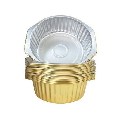 Contenitore di foglio di alluminio per veicoli aerei monouso Accesso a ordini personalizzati Cucina