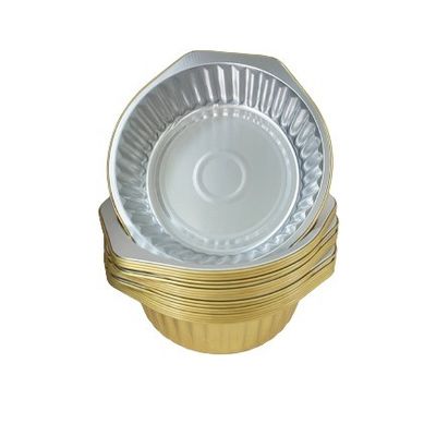 Contenitore di foglio di alluminio per veicoli aerei monouso Accesso a ordini personalizzati Cucina