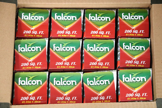 8011 Temperature molle 200 piedi quadrati Rollo di foglio di alluminio per l'organizzazione della cucina