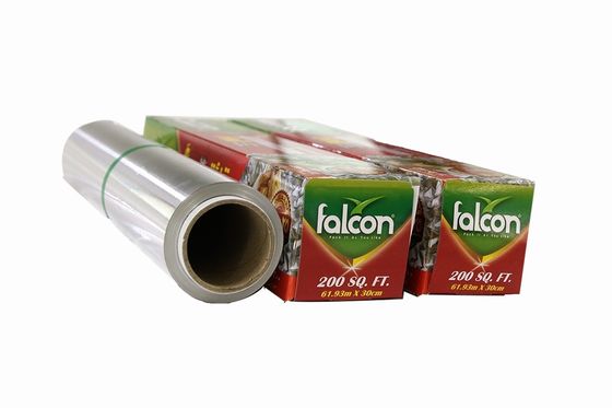 8011 Temperature molle 200 piedi quadrati Rollo di foglio di alluminio per l'organizzazione della cucina