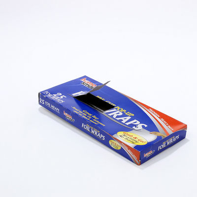 Larghezza personalizzata 8011 Legatura per parrucchieri di alluminio Pop Up Foil per avvolgimento di cioccolato