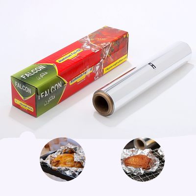 8011 Temperature molle 200 piedi quadrati Rollo di foglio di alluminio per l'organizzazione della cucina