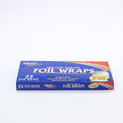 Larghezza personalizzata 8011 Legatura per parrucchieri di alluminio Pop Up Foil per avvolgimento di cioccolato