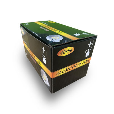 Hookah Pre-Poked Shisha Precut Hookah Foil 360 per il fumo Hookah con foglio di alluminio