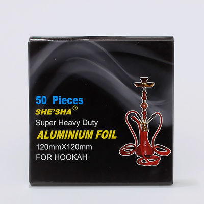Hookah Pre-Poked Shisha Precut Hookah Foil 360 per il fumo Hookah con foglio di alluminio