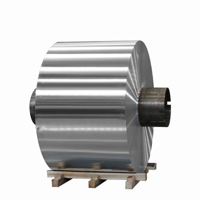 8011 Fogli di alluminio per uso domestico Jumbo Roll Spessore personalizzato per alimenti Mezzo duro Temperature
