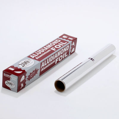 Fogli di alluminio da cucina di qualità alimentare Jumbo Roll con trattamento composito e temperatura semi-dura