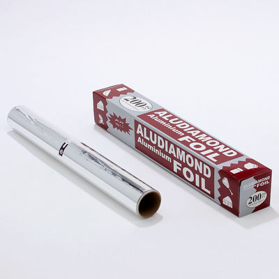 Fogli di alluminio da cucina di qualità alimentare Jumbo Roll con trattamento composito e temperatura semi-dura
