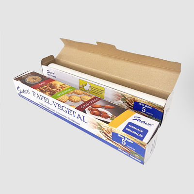 La carta da forno rivestita di silicone a doppio lato per pizza e biscotti