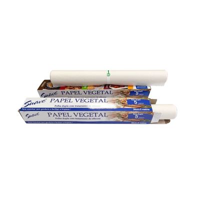 Comodo cucina bianco silicone carta da forno rotolo con polpa chimica e durata