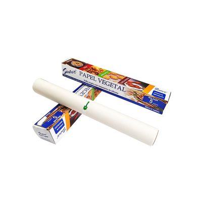 Rollo di carta da forno con rivestimento in silicone per pane di torta impermeabile e antiaderente senza grasso