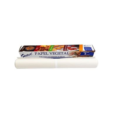 Rollo di carta da forno con rivestimento in silicone per pane di torta impermeabile e antiaderente senza grasso