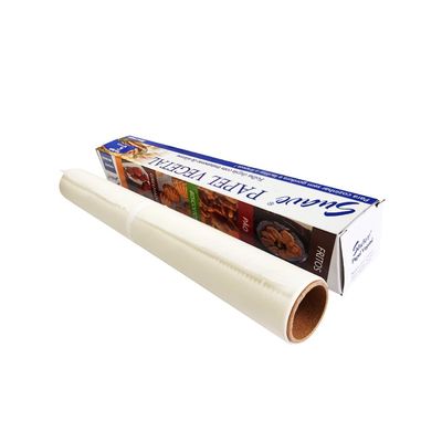 Rollo di carta da forno con rivestimento in silicone per pane di torta impermeabile e antiaderente senza grasso
