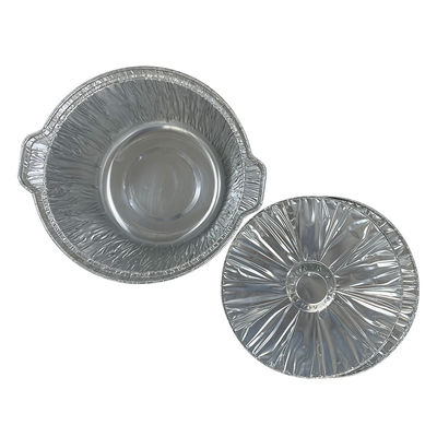 Pot di foglio di alluminio monouso eco-compatibile