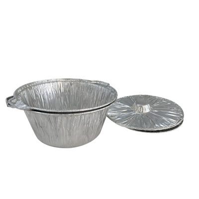 Pot di foglio di alluminio monouso eco-compatibile