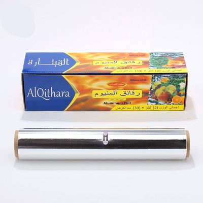 Spessore personalizzato Rollo di foglio di alluminio usa e getta per la conservazione in cucina