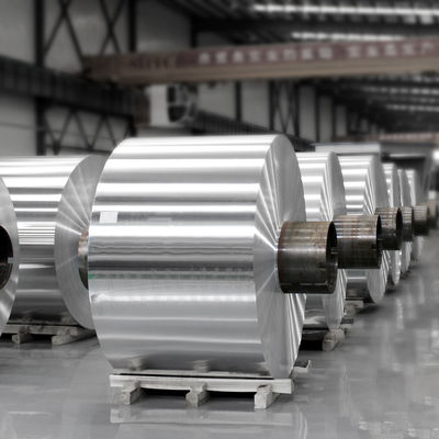 Spessore personalizzato imballaggio alimentare foglio di alluminio Jumbo Roll per contenitore di foglio di alluminio