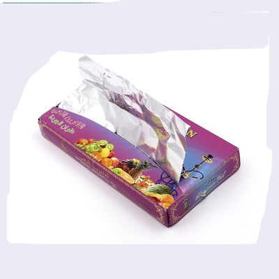 OEM Hair Dressing Foil di alluminio per salone di parrucchieri In Roll o Pop Up Sheet Pre Cut Sheet