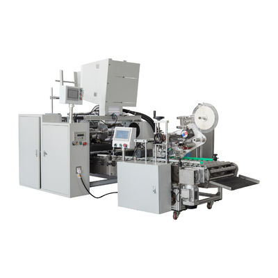5.5kw End Electric Driven Film Slitting Rewinding Machine per la stampa di fogli di alluminio