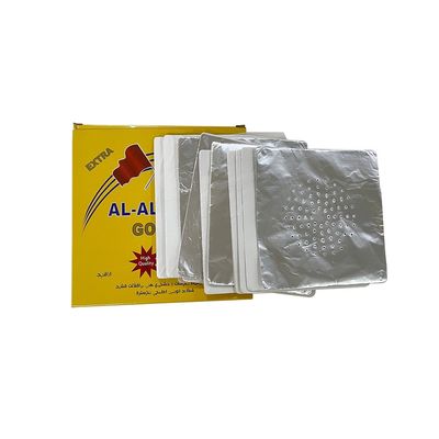 8011 Fogli di alluminio per narghilè 12*12cm 15 micron Rollo usa e getta per accessori Shisha