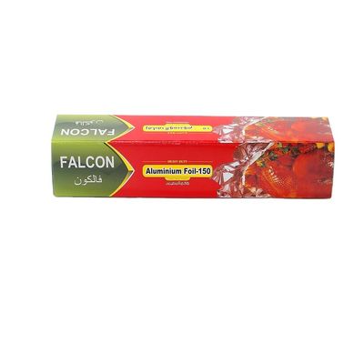 Logo personalizzato Rosting Foil di alluminio 20 micron 30cmx300m Argento Heavy Duty Jumbo Roll