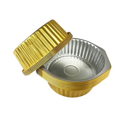 Imballaggio di alimenti per animali da compagnia Foglio di alluminio Tazze di tacchino Foglio usa e getta Padella da forno rotonda Contenitore