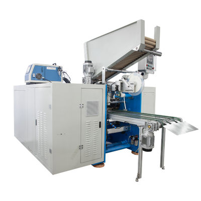 Macchina di riavvolgimento di fogli di alluminio a stretch automatico completo con materiale di imballaggio in legno