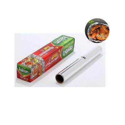 Rollo di foglio di alluminio resistente all'aderenza per carta di alluminio per cucina