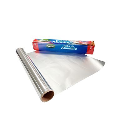 Spessore personalizzato 11 12 15 20 30 35 Micron Fogli di alluminio bobina di carta