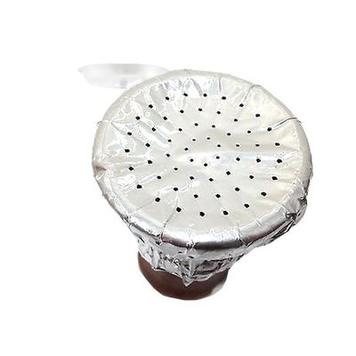 Temperature morbida 100pcs carta di alluminio pre-perforata per narghilè rotondo lunghezza personalizzata