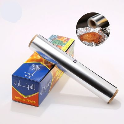 Cucina 75 piedi quadrati imballaggio alimentare catering rulli di foglio di alluminio con spessore personalizzato