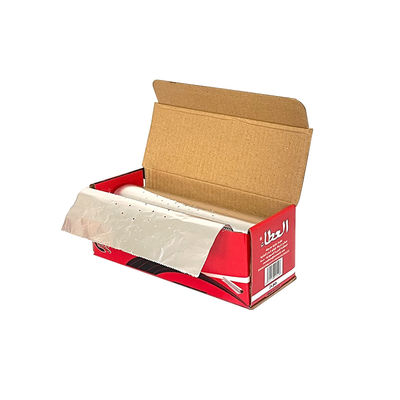 Logo personalizzato accettato 8011 Shisha Aluminium Foil Roll con buco e linea di taglio