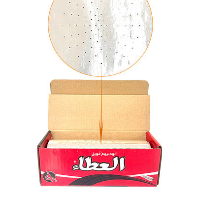 Hookah Aluminum Foil Roll Lunghezza personalizzata e Accpet OEM per accessori Shisha