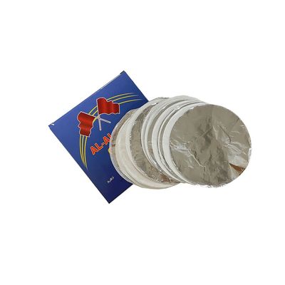 Carta di foglio di alluminio Shisha con buco per accessori a coppe di tabacco
