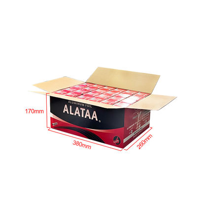 Fogli di alluminio d'argento a temperatura morbida Rollo di Shisha per narghilè con linea di taglio e fori 145mm*145mm