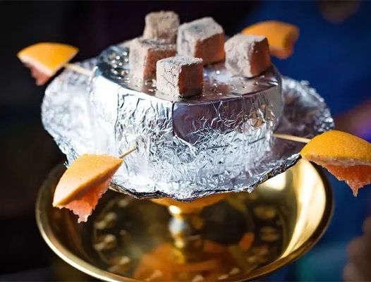 Fogli di alluminio resistenti alle alte temperature personalizzati Fogli di shisha con logo personalizzato