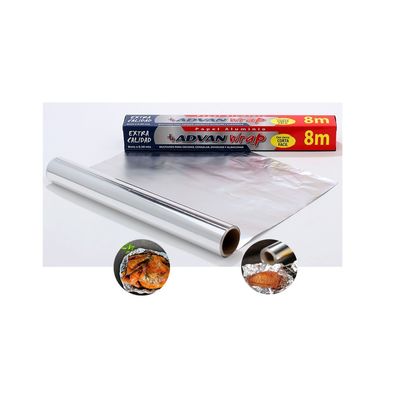 8011 Carta di foglio di alluminio laminata a rotoli per imbottire hamburger