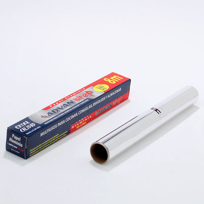 8011 Carta di foglio di alluminio laminata a rotoli per imbottire hamburger