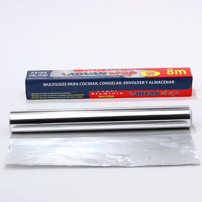 8011 Carta di foglio di alluminio laminata a rotoli per imbottire hamburger