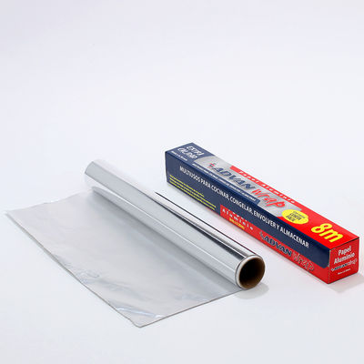 8011 Carta di foglio di alluminio laminata a rotoli per imbottire hamburger