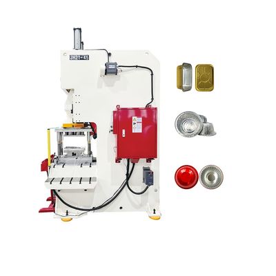 Punzonatrice pneumatica per la produzione di contenitori per contenitori per il pranzo in foglio di alluminio da 11KW