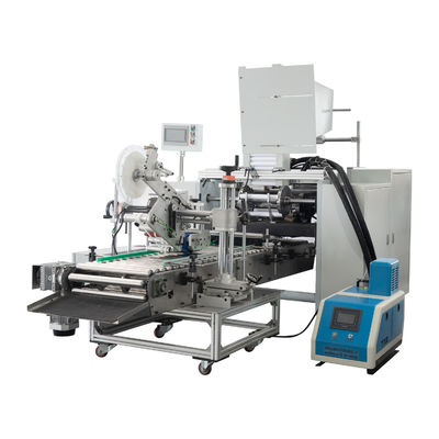 25N.m Magnetic Powder Brake Aluminum Foil Rewinding Machine per esigenze personalizzate